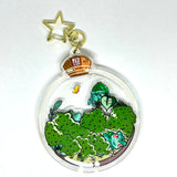 Grass Frog Monster Shaker Keychain /Charm