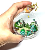 Grass Frog Monster Shaker Keychain /Charm