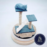 Cat and Scratching Post (G)