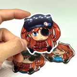 Asuka Keychain /Charm *FREE STICKER!! LIMITED TIME ONLY!
