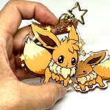 Evee Keychain /Charm *FREE STICKER!! LIMITED TIME ONLY!