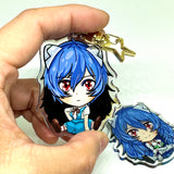 Rei Keychain /Charm *FREE STICKER!! LIMITED TIME ONLY!